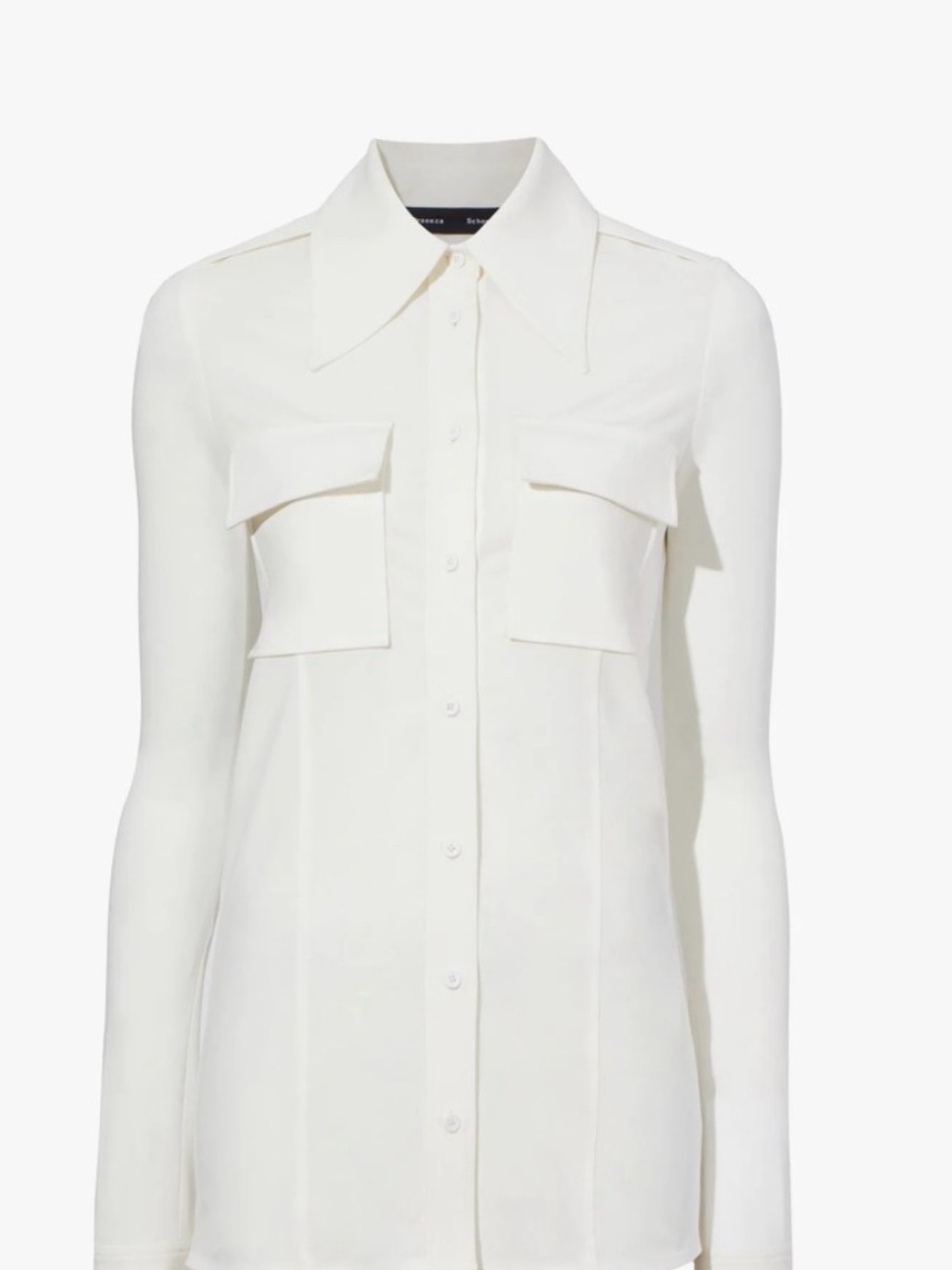 NWT Proenza Schouler Matte Jersey Shirt